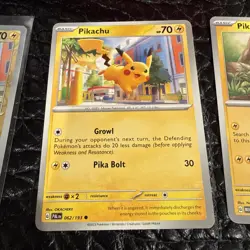 Pokemon TCG Pikachu Lot Bundle Of 9 Cards (Gradable/EX/Holo/Stamp/) - Image 4