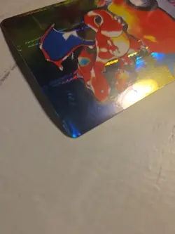 1998 P.M. Pokemon Bandai Charizard Japanese - Holo Sticker Prism Vending Machine - Image 5