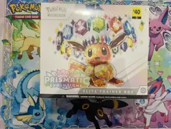Pokemon Prismatic Evolutions Elite Trainer Box (ETB) Fast Shipping! - Image 1