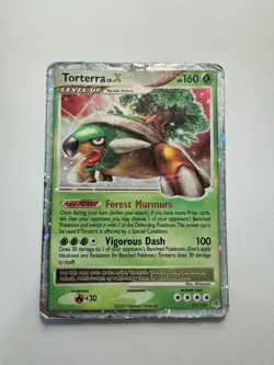 Torterra LV X Pokemon Card - Moderately Used, Great Condition! - Image 1