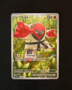 Pokemon Card TCG - Throh 128/086 Black Bolt English - Illustration Rare - NM ⭐ - Image 1