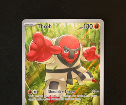 Pokemon Card TCG - Throh 128/086 Black Bolt English - Illustration Rare - NM ⭐ - Image 2