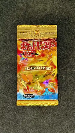 Pokemon Japanese Fossil Booster Pack Factory Sealed New - Image 1