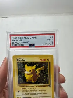 Pokemon TCG Pikachu Ivy League WOTC Promo 1999 PSA 9 Mint - Image 2