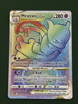 Mewtwo VSTAR (Secret) 079/078 Pokemon GO Holo - Image 1
