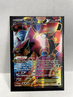Pokemon TCG XY Steam Siege Volcanion EX (Full Art) 107/114 - Image 1