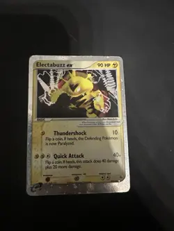 Pokemon TCG Electabuzz ex EX Ruby and Sapphire 97/109 Holo Ultra Rare - Image 1