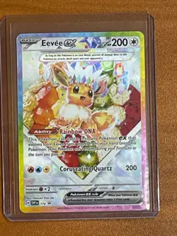 Prismatic Evolutions Eevee ex 174 Holo Promo Pokemon TCG - Image 1