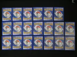 Vintage Starter Pokemon Lot of 20 - GEN 1/2/3 - Wotc & EX ERA! NM-HP Condition! - Image 2