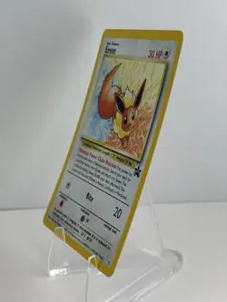 Eevee 11/53 Wotc Black Star Promo Holo Pokemon LP/NM with **SWIRL - Image 3