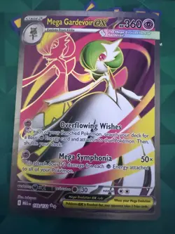 Mega Gardevoir ex Full Art Ultra Rare 159/132 Pokemon Mega Evolution English - Image 1