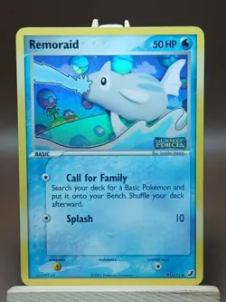 HP/DMG Pokemon Remoraid 71/115 Unseen Forces Reverse Holo Stamped Lenticular - Image 1