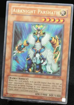 Yu-Gi-Oh! Airknight Parshath LOD-062 Ultra Rare [G-EX] American OG | EN 2004 - Image 3