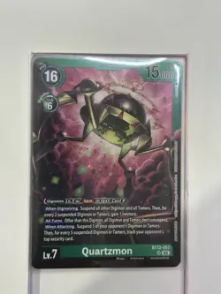 [Alt Art] BT12-057 Quartzmon - Digimon Card Game TCG Bandai - Image 1