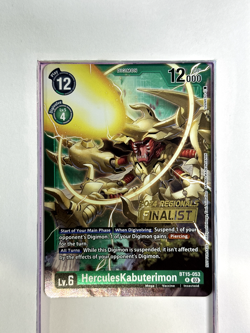 [Finalist] BT15-053 HerculesKabuterimon - Digimon TCG Trading Card Game Foil - Image 1