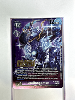 [Finalist] BT14-081 Fenriloogamon - Digimon TCG Trading Card Game Holo Foil - Image 1