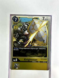 [Finalist] BT5-042 Knightmon - Digimon TCG Trading Card Game Holo Foil - Image 1