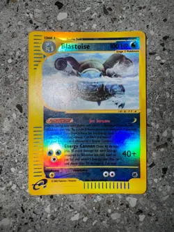 Pokemon TCG Cards Blastoise 37/165 Expedition Reverse Holo Rare - Image 3