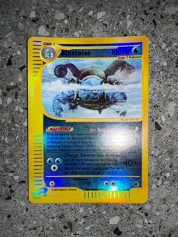 Pokemon TCG Cards Blastoise 37/165 Expedition Reverse Holo Rare - Image 4