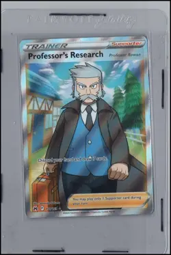 Pokemon Card Professors Research (150/159) (Full Art) Ultra Rare Crown Zenith - Image 1