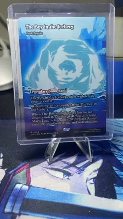 MTG The Boy in the Iceberg - Dark Depths TLE 0056 M NM Regular Borderless - Image 1