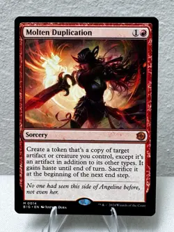 Molten Duplication - NM - Mythic - The Big Score (BIG 014) - Magic the Gathering - Image 1