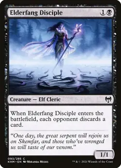 1x Elderfang Disciple - Foil NM Eng MTG - Kaldheim - Image 1