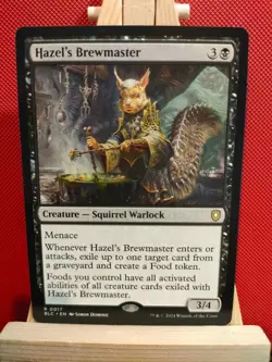 Hazel's Brewmaster - Bloomburrow Commander - Rare - NM - MTG - Image 1