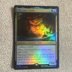 The Lion-Turtle - 232 - Foil - TLA - NM - MTG Magic the Gathering - Image 1