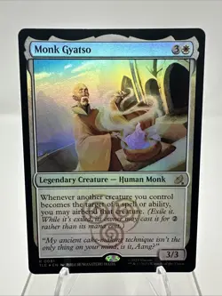 MTG, Monk Gyatso FOIL Extended Art 173 Avatar: The Last Airbender Eternal-Legal - Image 1