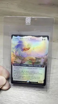 Aang, Airbending Master - #0171 Foil Extended Art - Avatar - Mtg - Image 2