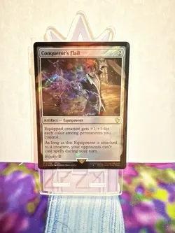 Conqueror's Flail (Surge Foil) Commander: Final Fantasy Foil - Image 1