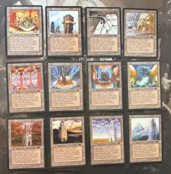 *** ANTIQUITIES 12x Urza Lands Set! *** NM Beauty! - Urzatron Vintage Magic MtG - Image 1