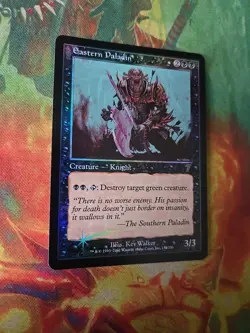 Eastern Paladin FOIL Rare 7th Edition Magic The Gathering MTG LP - Image 2