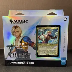 COUNTER BLITZ COMMANDER DECK MAGIC THE GATHERING FINAL FANTASY MTG NEW SURGE - Image 1