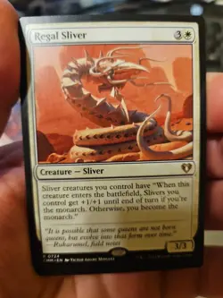 MTG - Commander Masters - Regal Sliver - NM - NF - Image 1
