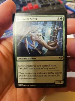 MTG - Commander Masters - Manaweft Sliver - NM - NF - Image 1