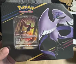 Pokemon TCG Crown Zenith Tin Set - Articuno, Zapdos, Moltres - Sealed Trio - Image 2