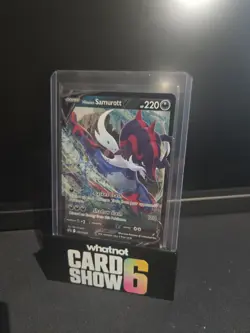 Pokemon SWSH Black Star Promos Hisuian Samurott V SWSH239 NM - Image 1