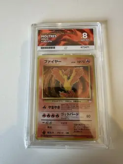 Pokemon TCG Mystery of the Fossils 1997 Moltres Holo #146 Ace Full Art Label 8 - Image 1