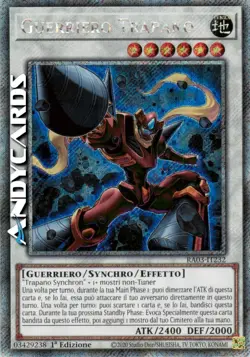 GUERRIERO TRAPANO (Drill Warrior) • Segreta Platino • RA03 IT232 • 1Ed • Yugioh! - Image 1