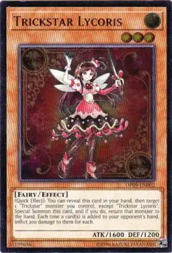 Yugioh! MP Trickstar Lycoris - OP09-EN002 - Ultimate Rare - Unlimited Moderately - Image 1