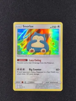 Pokemon TCG Cards Snorlax 158/214 Unbroken Bonds Holo Rare - Image 1