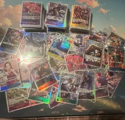 One Piece TCG Card SR Lot PlaySet Mixed Sets 160 sr’s from op01 to op13 - Image 1
