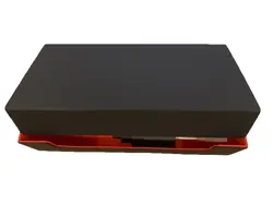 Deck Box For Magic The Gathering Yu-gi-oh Holds 1500+ Cards Red/black - Image 1