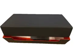 Deck Box For Magic The Gathering Yu-gi-oh Holds 1500+ Cards Red/black - Image 2