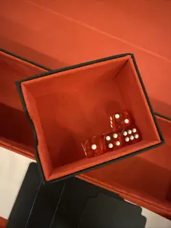 Deck Box For Magic The Gathering Yu-gi-oh Holds 1500+ Cards Red/black - Image 5