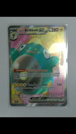 Pokemon TCG: SV09 - Journey Together - Iono’s Bellibolt EX 194 Card Promo - Image 1