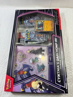 Pokemon TCG Cynthia's Garchomp EX Premium Collection - 3 Foil Cards + 6 Boosters - Image 5