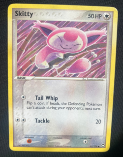 Skitty 62/108 Pokemon Ex Power Keepers Pokemon Card (HP) - Image 1